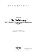 Die Säuberung (Band 2/3) Cover