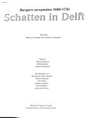 Schatten in Delft Cover