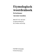 Etymologisch woordenboek Cover