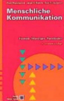 Menschliche Kommunikation Cover